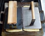 厚板&押さえ鉄板*お酒が進む!焼き油揚げ作り方2写真