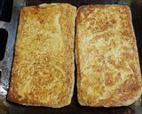 厚板&押さえ鉄板*お酒が進む!焼き油揚げ作り方3写真