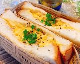 【小腹が空いたらコレ】チーズたまごサンド作り方11写真