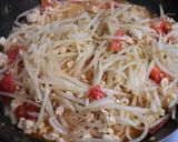 美味♪鶏ミンチもやしトマトの味噌炒め作り方6写真