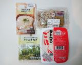 パックご飯で作る「とろろ豚ガツご飯」作り方1写真