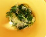 レタスと豆腐のレモン醤油和え作り方2写真