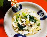 レタスと豆腐のレモン醤油和え作り方4写真