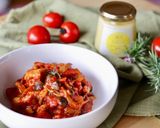 ギーで作る☆鶏肉のトマト煮作り方6写真