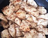 ☘鶏胸肉のハニーマスタード焼き☘作り方2写真