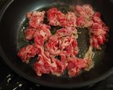 牛肉ときゃべつのカレー炒め作り方3写真