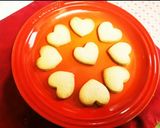 ♪エディブルフラワークッキー♪ハート型❤作り方1写真