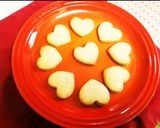 ♪エディブルフラワークッキー♪ハート型❤作り方1写真