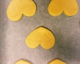 ♪エディブルフラワークッキー♪ハート型❤作り方3写真