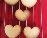 ♪エディブルフラワークッキー♪ハート型❤作り方4写真