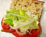 スモークサーモンのバゲットサンド作り方4写真