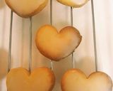♪エディブルフラワークッキー♪ハート型❤作り方5写真