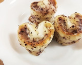 お弁当に☆トースターでゆかりハートちくわ作り方3写真