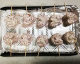 お弁当に☆トースターでゆかりハートちくわ作り方2写真
