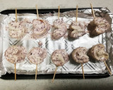 お弁当に☆トースターでゆかりハートちくわ作り方2写真