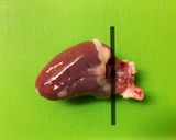 鳥ハツのガーリックペッパー炒め作り方1写真