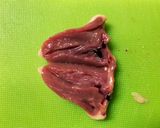 鳥ハツのガーリックペッパー炒め作り方2写真