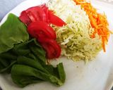 野菜もたっぷり油淋鶏ワンプレート作り方3写真