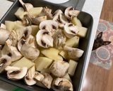 オーブンでアンチョビポテトマッシュルーム作り方2写真