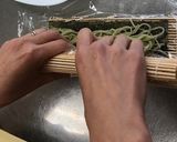 つたぶのお茶麺で巻き寿司作り方5写真