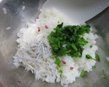 うめこ＊しらす＊三つ葉のおむすび作り方6写真