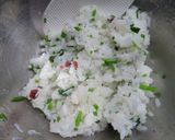 うめこ＊しらす＊三つ葉のおむすび作り方7写真