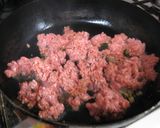 簡単☆合挽き肉でピリ辛♪味噌そぼろ作り方3写真