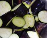 なすの煮物を食べラー油風味で作り方1写真