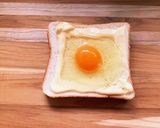 ベーコンとたまごのトースト作り方4写真