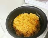炊飯器で炊いたケチャップご飯のオムライス作り方5写真