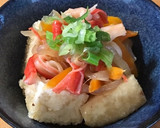 簡単♡副菜♡買い置き食材で揚げ出し豆腐作り方7写真