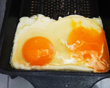 一度に作る! 2種の目玉焼きサンドイッチ作り方7写真