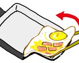 一度に作る! 2種の目玉焼きサンドイッチ作り方11写真