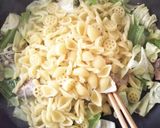 サバ缶で簡単*春きゃべつのペペロンチーノ作り方5写真