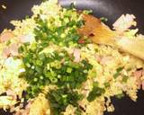 シンプル！醤油風味の魚肉チャーハン作り方5写真