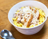 炒り卵と鶏の絶品☆照り焼き丼作り方9写真