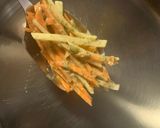 人参☆ジャガイモかき揚げ作り方4写真