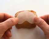 市販のいなり揚げで作る“あつ森”たぬきち作り方2写真