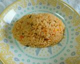 炊飯器で炊いたケチャップご飯のオムライス作り方6写真