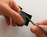 市販のいなり揚げで作る“あつ森”たぬきち作り方6写真