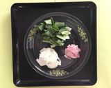 ベジ♪小松菜のコーンクリームパスタ作り方1写真