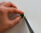 市販のいなり揚げで作る“あつ森”たぬきち作り方15写真