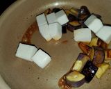 なすとはんぺんのしょうが醤油炒め作り方3写真