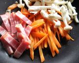 にら玉炒め具沢山作り方1写真