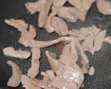 タンぴー（タンとピーマンの炒め物）作り方2写真