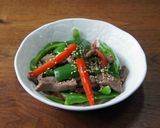 タンぴー（タンとピーマンの炒め物）作り方5写真