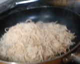 残り野菜で自由に、焼きそうめんのあんかけ作り方7写真