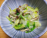 【子どもと作ろう】レタスとおじゃこ炒め作り方6写真