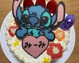キャラケーキ作り方10写真