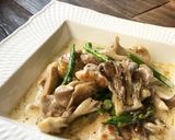 簡単フリカッセ♡鶏肉のクリーム煮作り方10写真